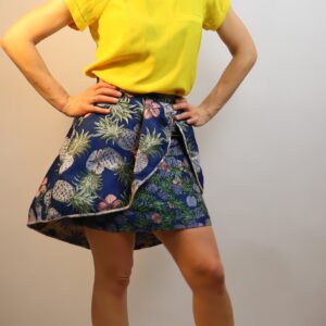 Pinko spódnica mini asymetryczna